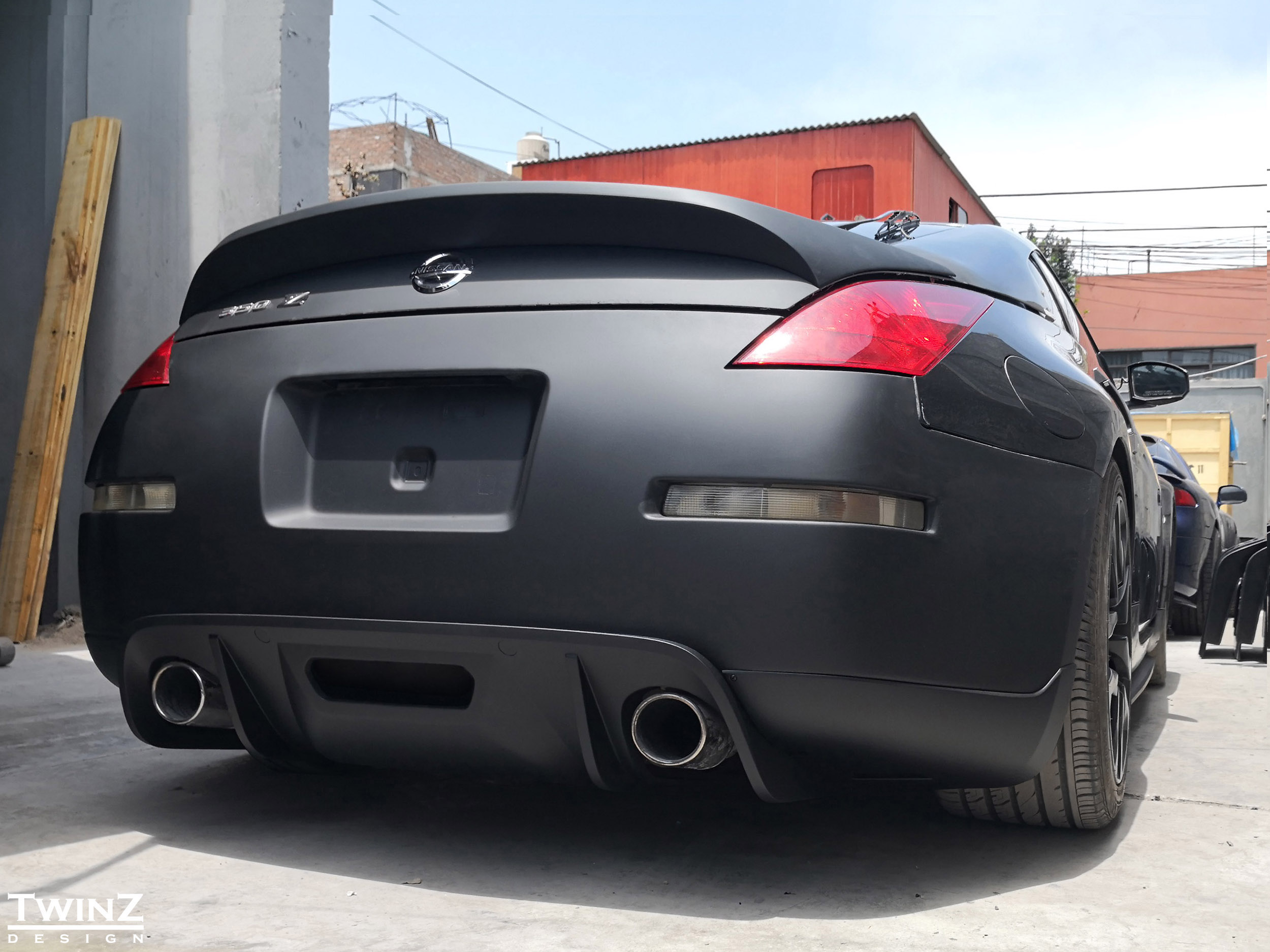 350Z Rear Spats Type 2 Twinz Design